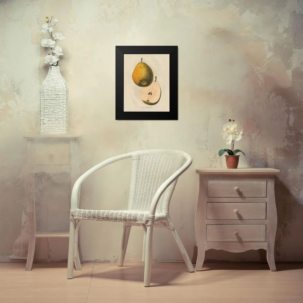 Black Modern Framed Museum Art Print Q345