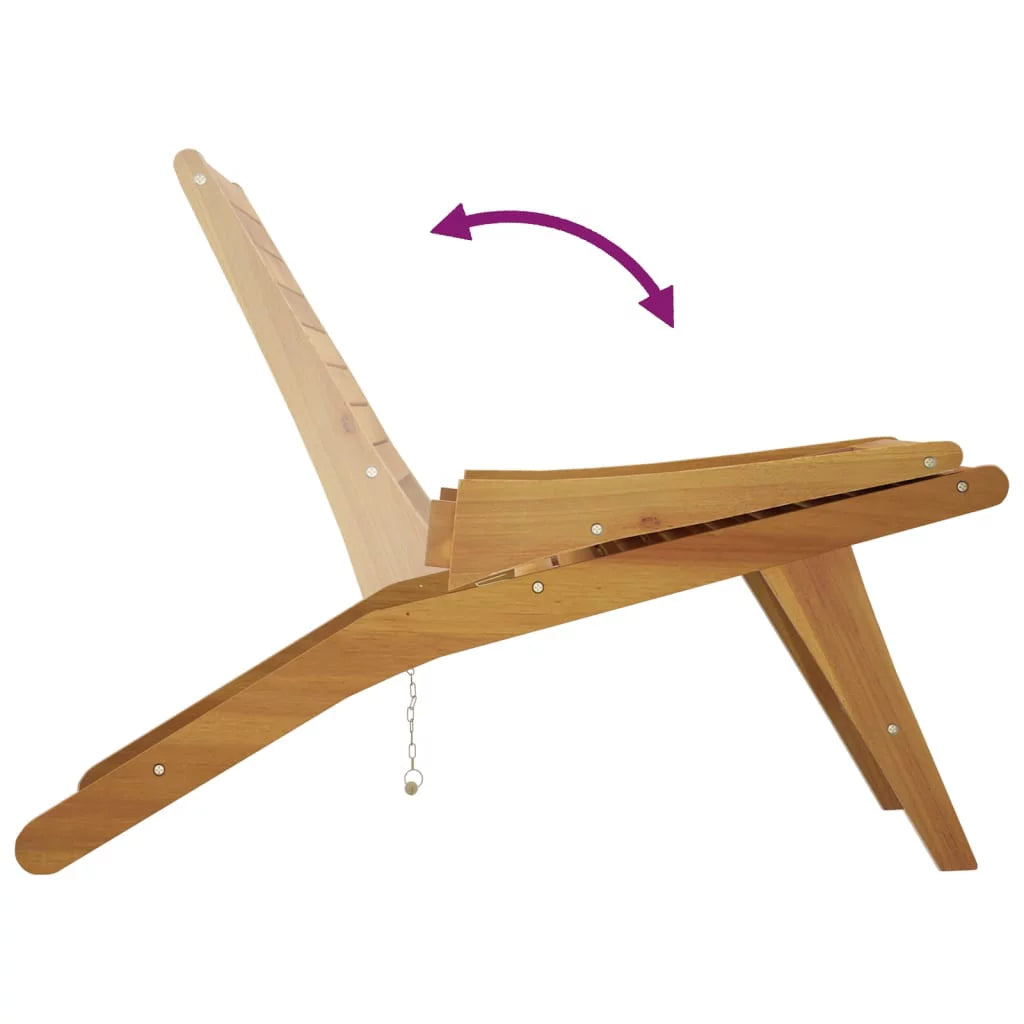Solid Wood Teak Patio Chair B8702