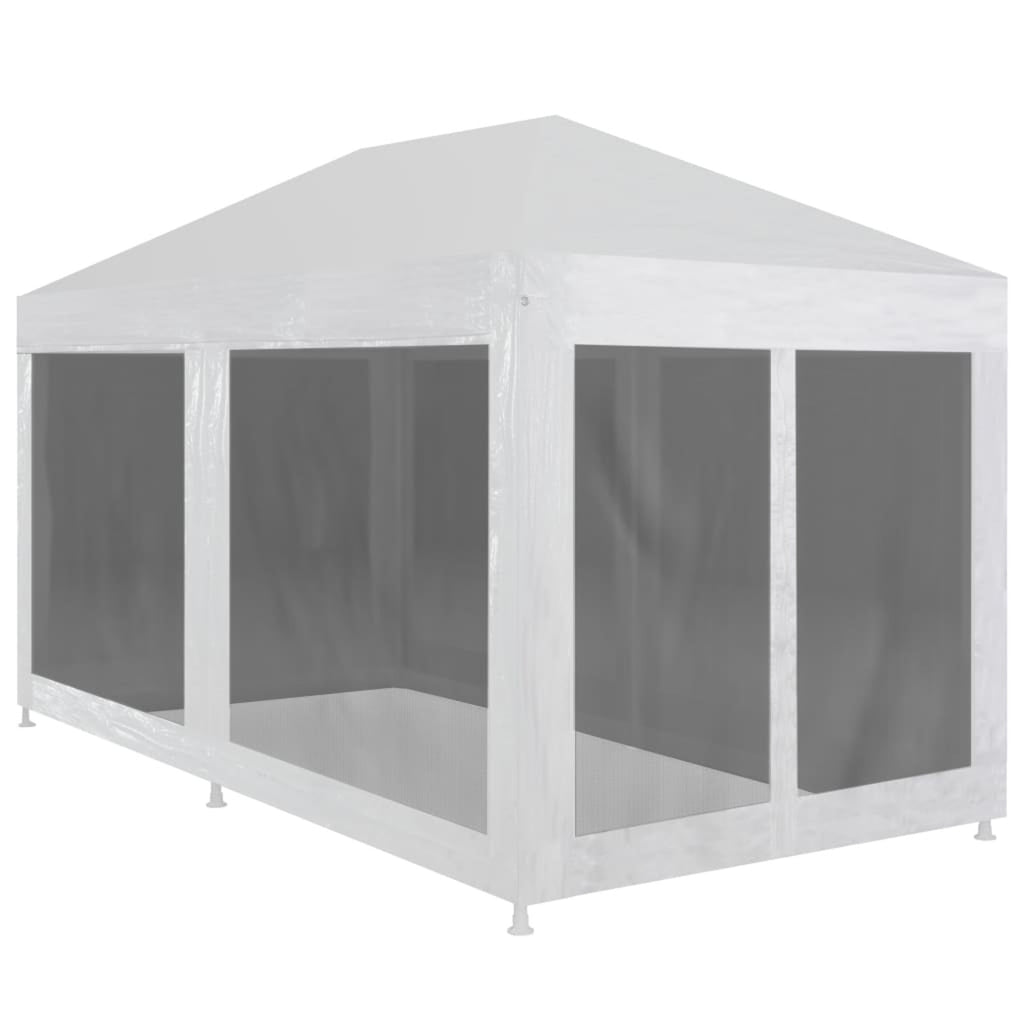 Party Tent with 6 Mesh Sidewalls 19.7' x 9.8' G5478