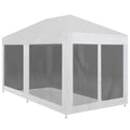 Party Tent with 6 Mesh Sidewalls 19.7' x 9.8' G5478