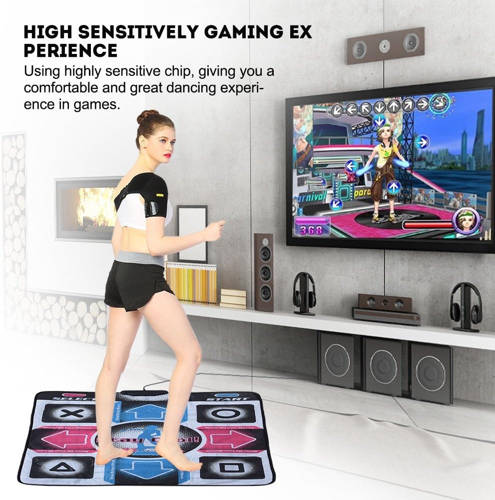 Anti-Slip Wear Resistant Dance Pad Mat with USB Cable L128