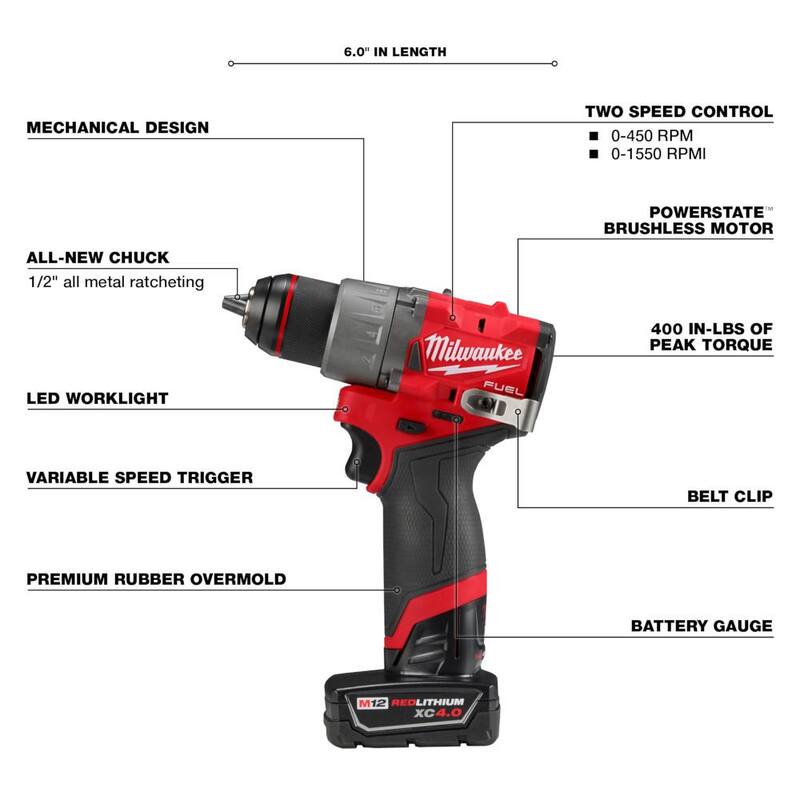 12-Volt Cordless Hammer Drill and Impact Driver Combo Kit G2722
