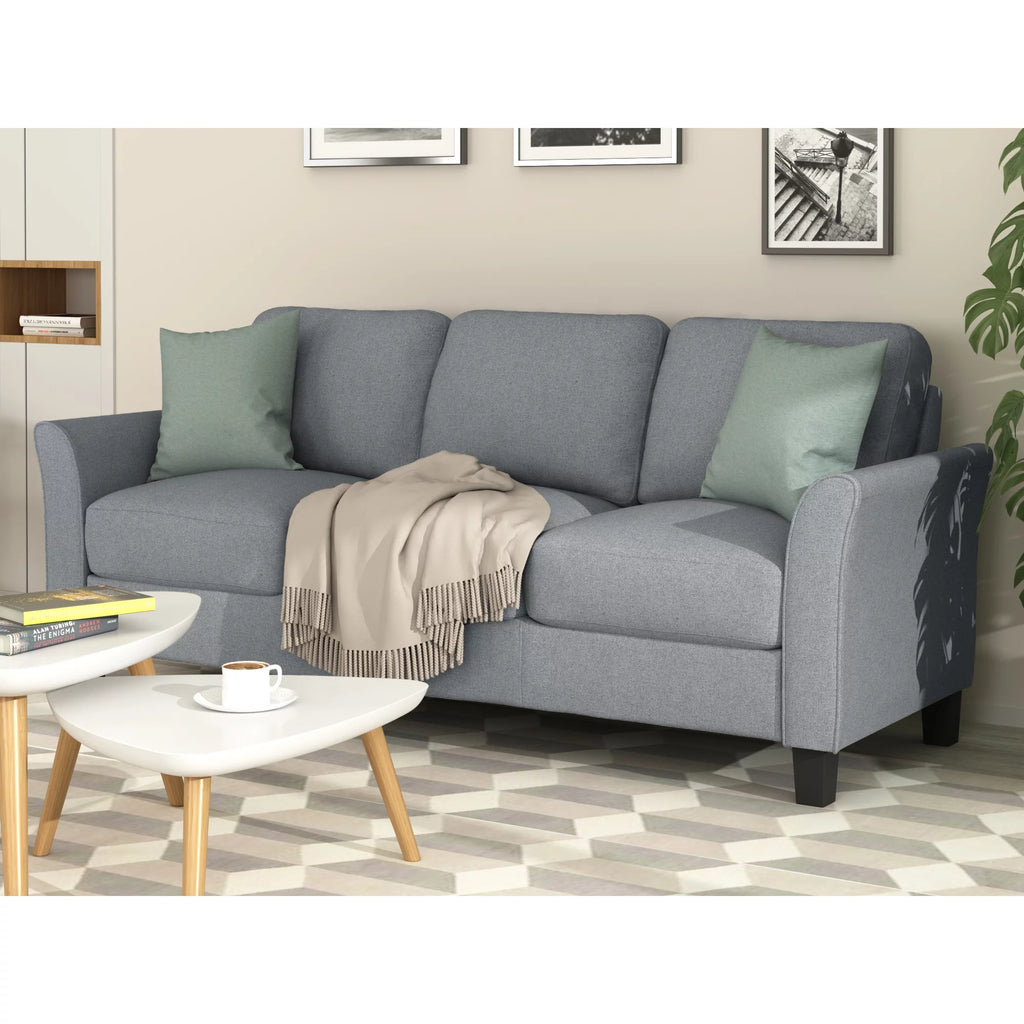 Gray Loveseat and 3-seat Sofa N32027