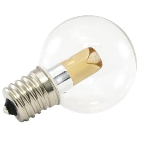 Dimmable LED Globe Light Bulbs - 1 Watt, 120 V, 2400K Ultra Warm White C86982