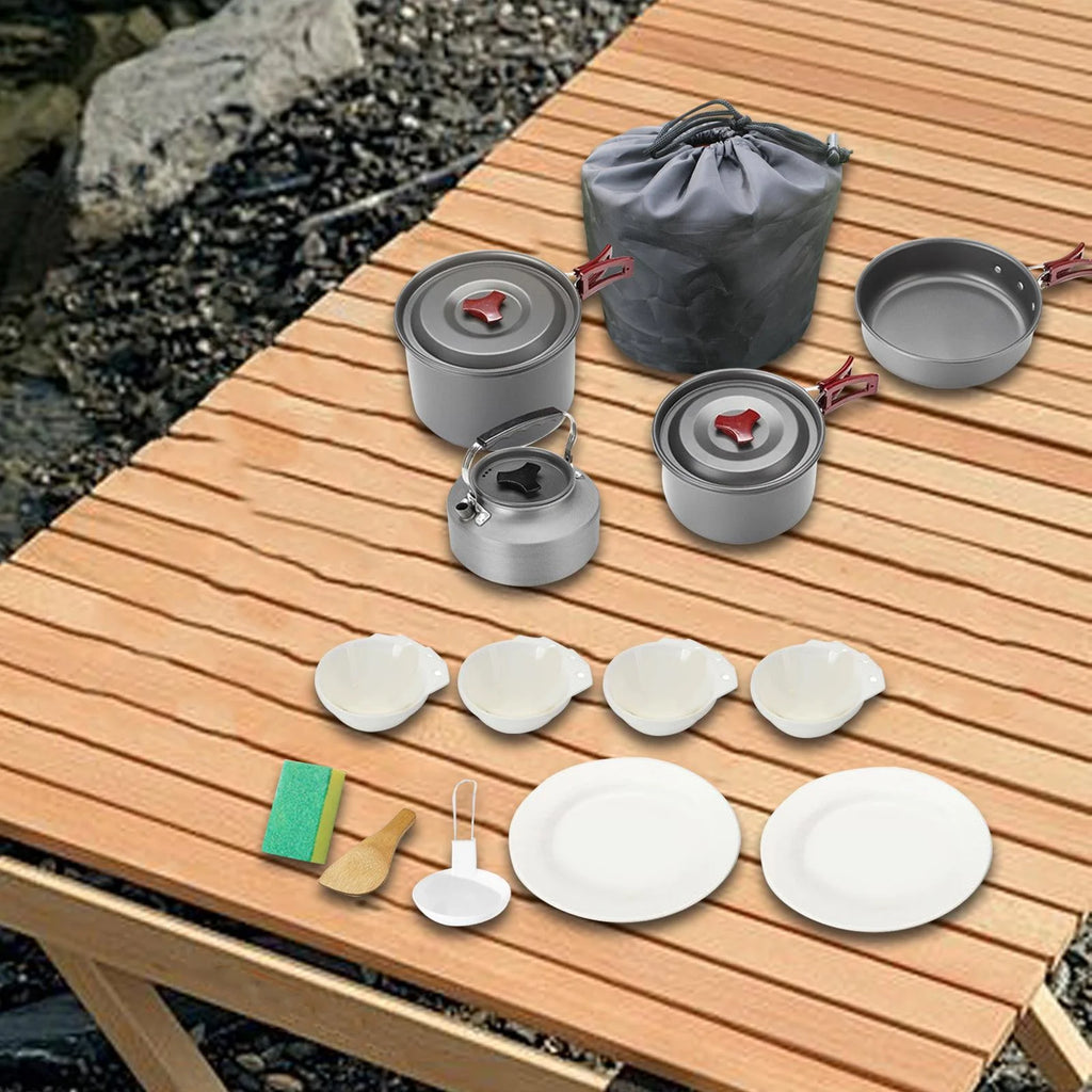 Non Stick Camping Cookware Mess T8676