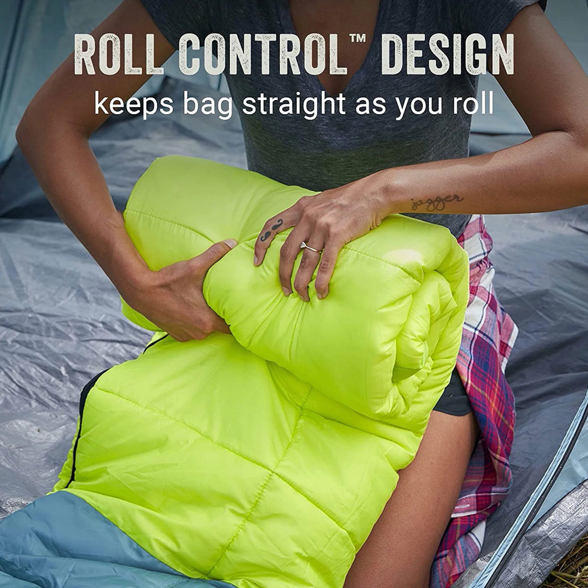 2 Pack 30 Degree Lightweight Camping Sleeping Bag V6790