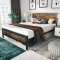 Full Size Heavy Duty Metal Bed Frame with Steel Slats Support R2523