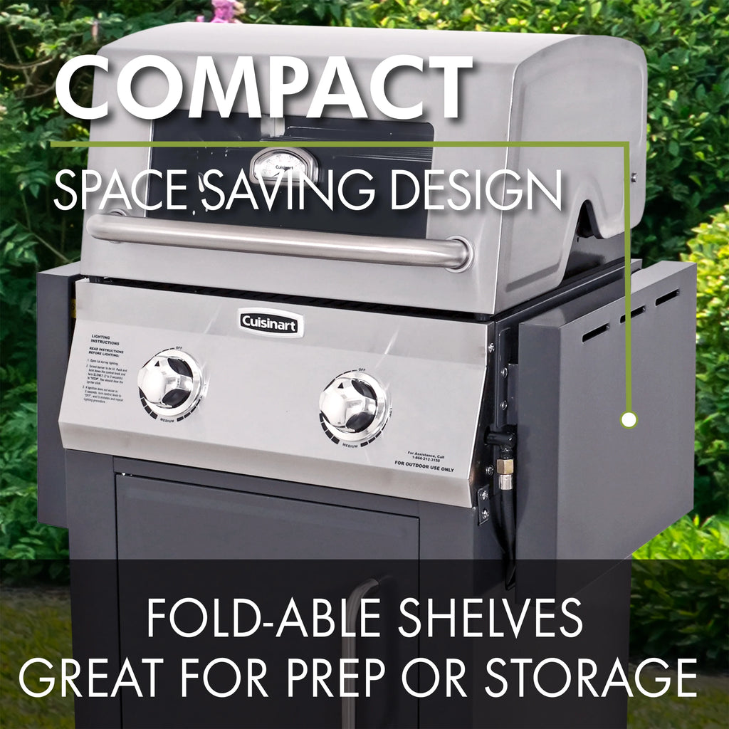 2-Burner Dual Fuel Gas Grill L536