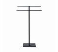 Black Slim Freestanding Towel Rack F406573