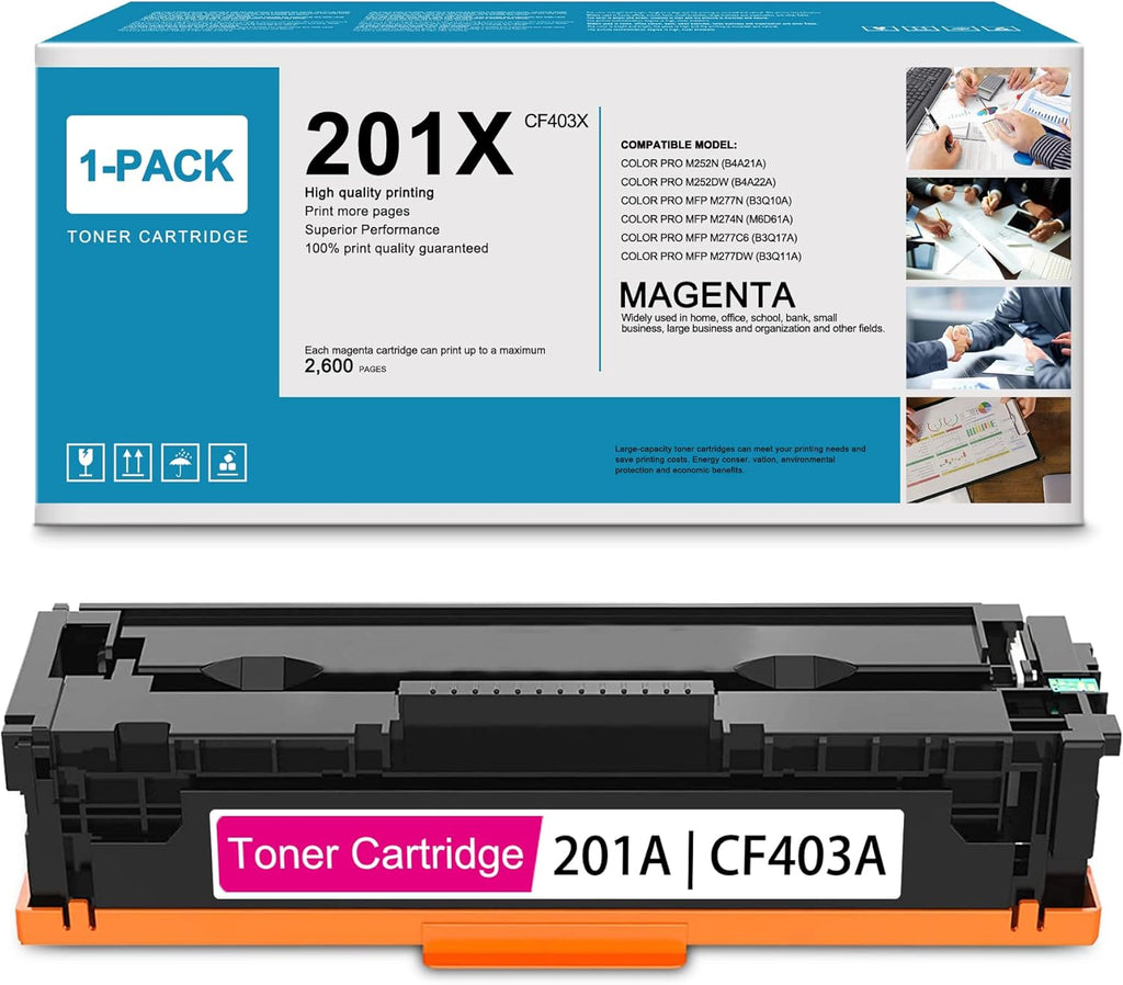 Magenta Toner Cartridge for HP Printers (1 Pack) A8849