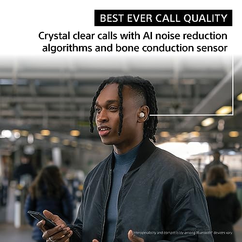 Black Truly Wireless Bluetooth Noise Canceling Earbuds K224218