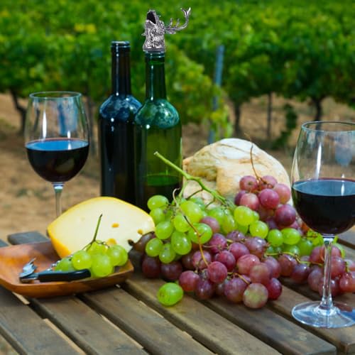 Creative Elk Head Wine Pourer Bottle Stopper W834