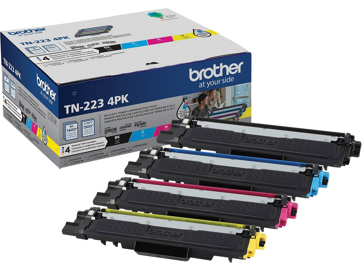 Black Cyan Magenta Yellow Toner Cartridge X390