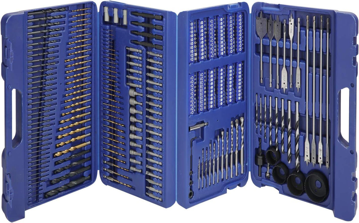 300-Piece Drill Bit Set with Storage Case Y898
