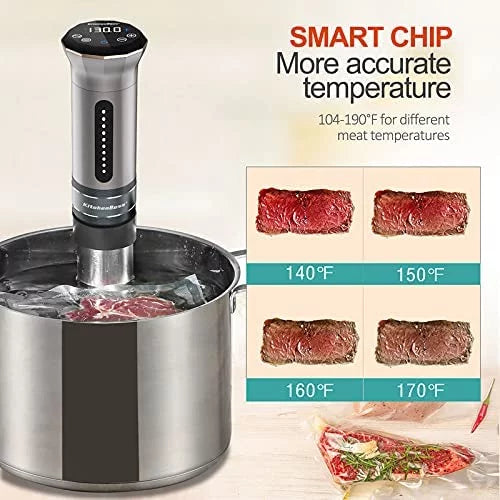1100 Watt IPX7 Waterproof Sous Vide Cooker S468408