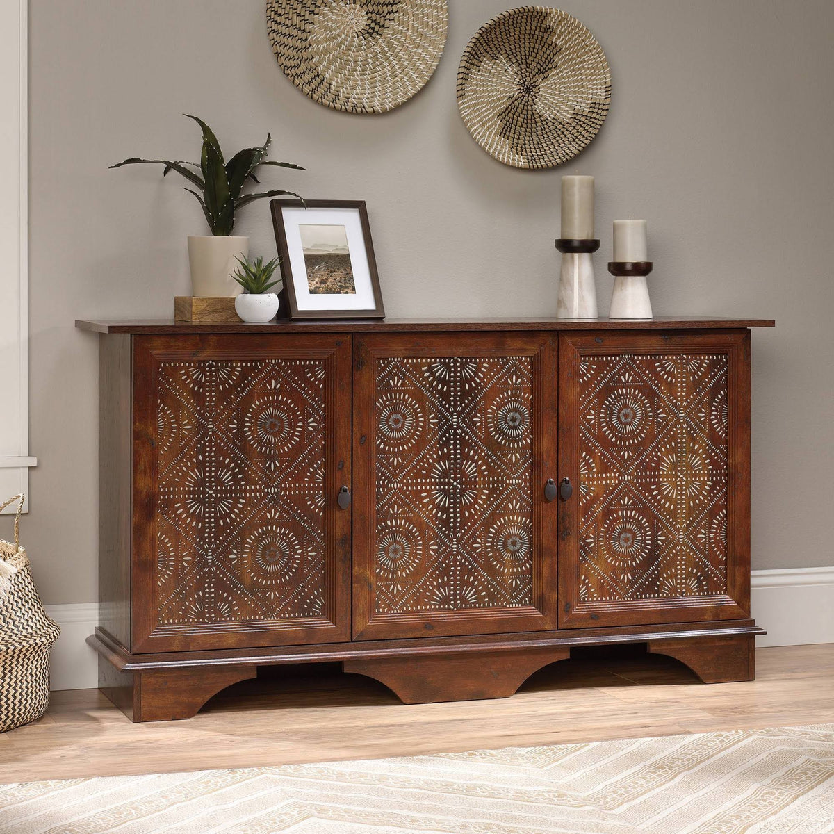 Curado Cherry Storage Cabinet I435786