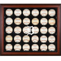 Mahogany Framed 30-Ball Display Case K96192