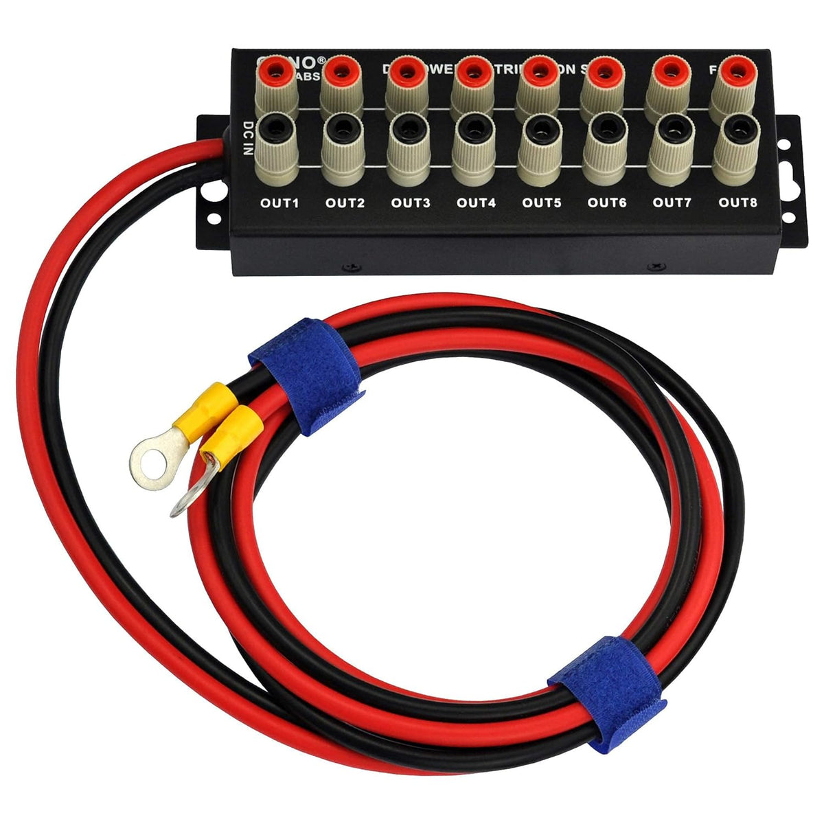 8 Outlet DC Power Distribution Strip O93778