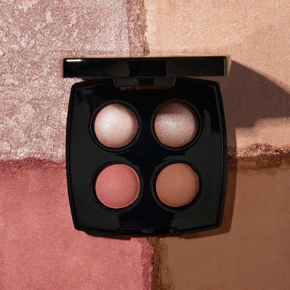 Baked Powder Foundation, Medium + Baked Eyeshadow Quad D452042