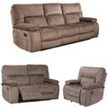 3-Piece Glider Recliner Loveseat and Sofa Set A18798