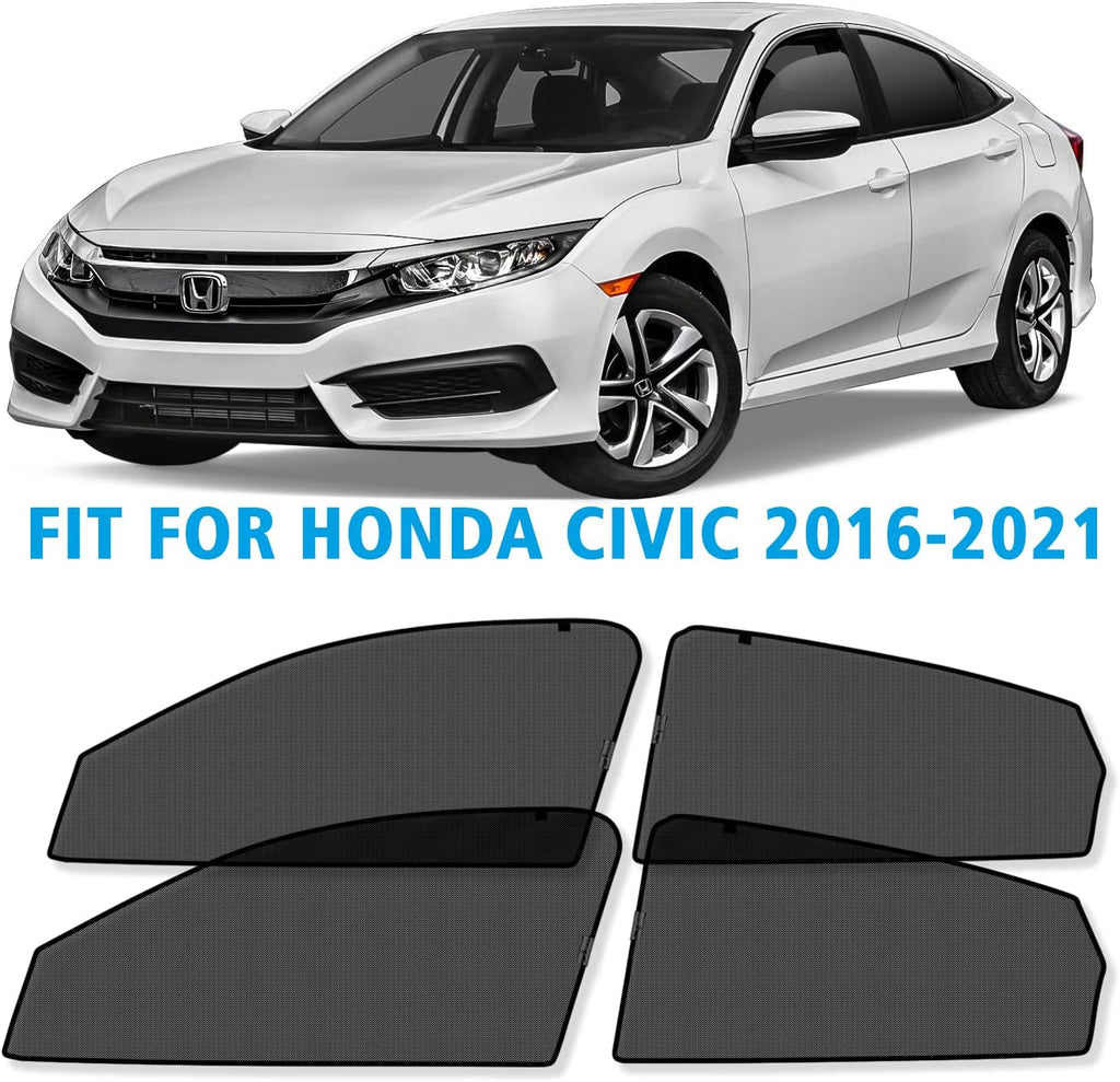 Magnetic Car Window Sunshade 4 Pc. Set G59871