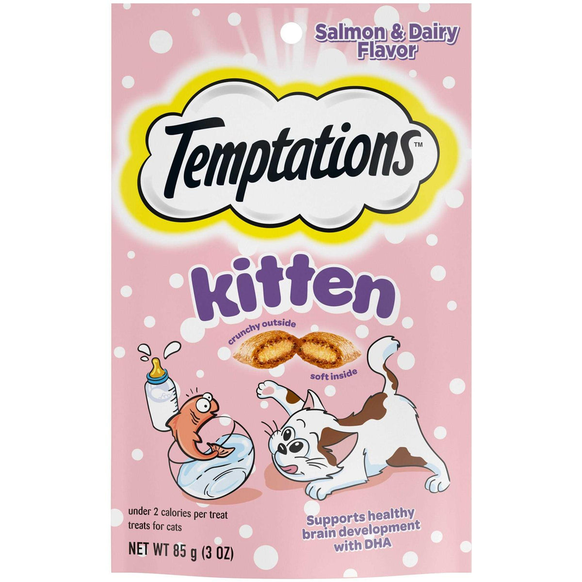 Crunchy and Soft Kitten Treats Dairy Flavor O79636