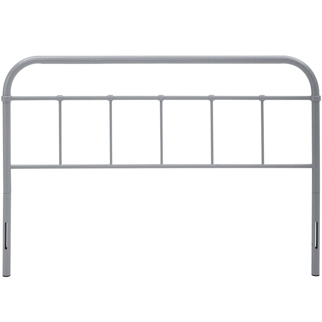 Grey Full Size Metal Headboard X943685