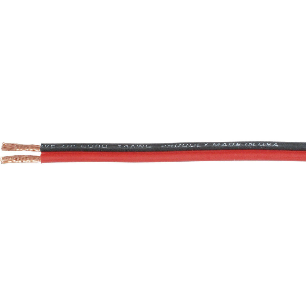 12 AWG Red/Black Zip Speaker Wire 1000 ft J838