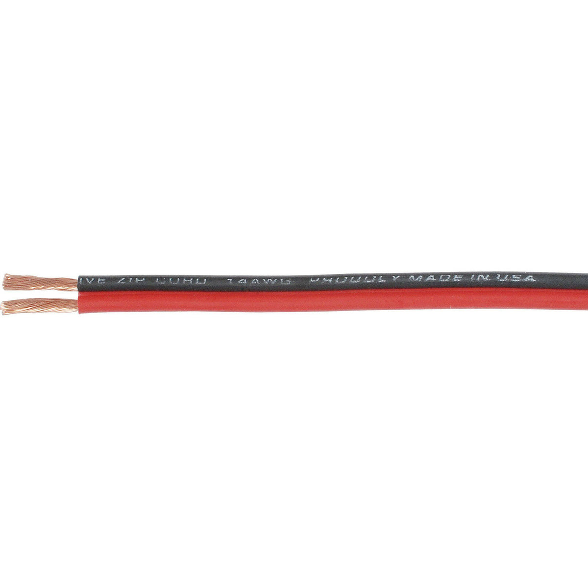 12 AWG Red/Black Zip Speaker Wire 1000 ft J838