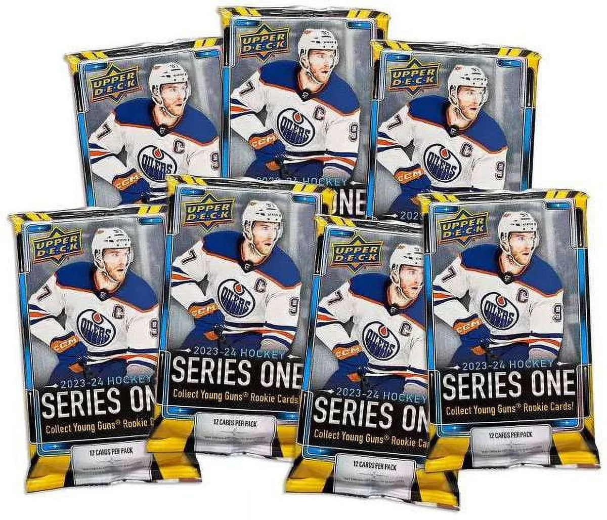 2023-24 Hockey Trading Card MEGA Box (7 Packs) Y3475