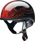 Red XXL Motorcycle Half Helmet B698085