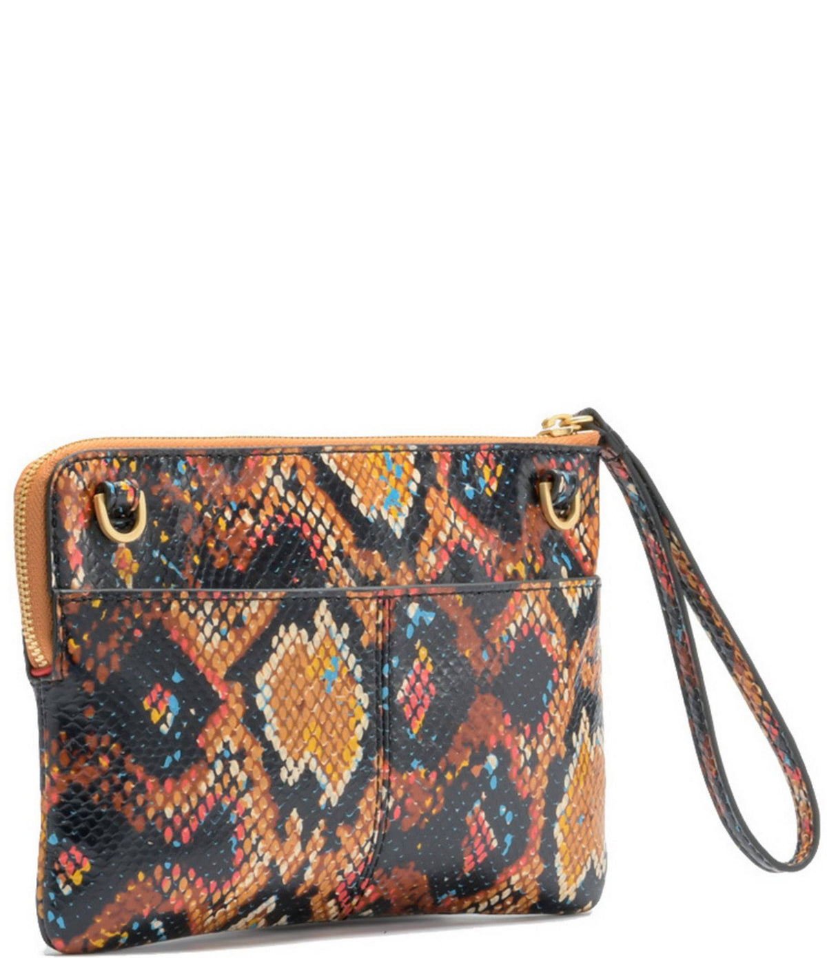 Brushed Gold Small Clutch D422