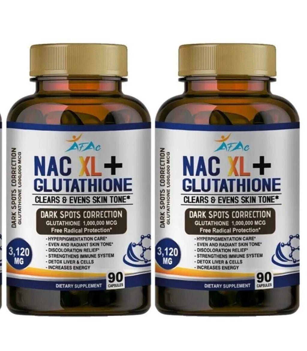 NAC 3120Mg 90 Capsules Pack of 2 I125429