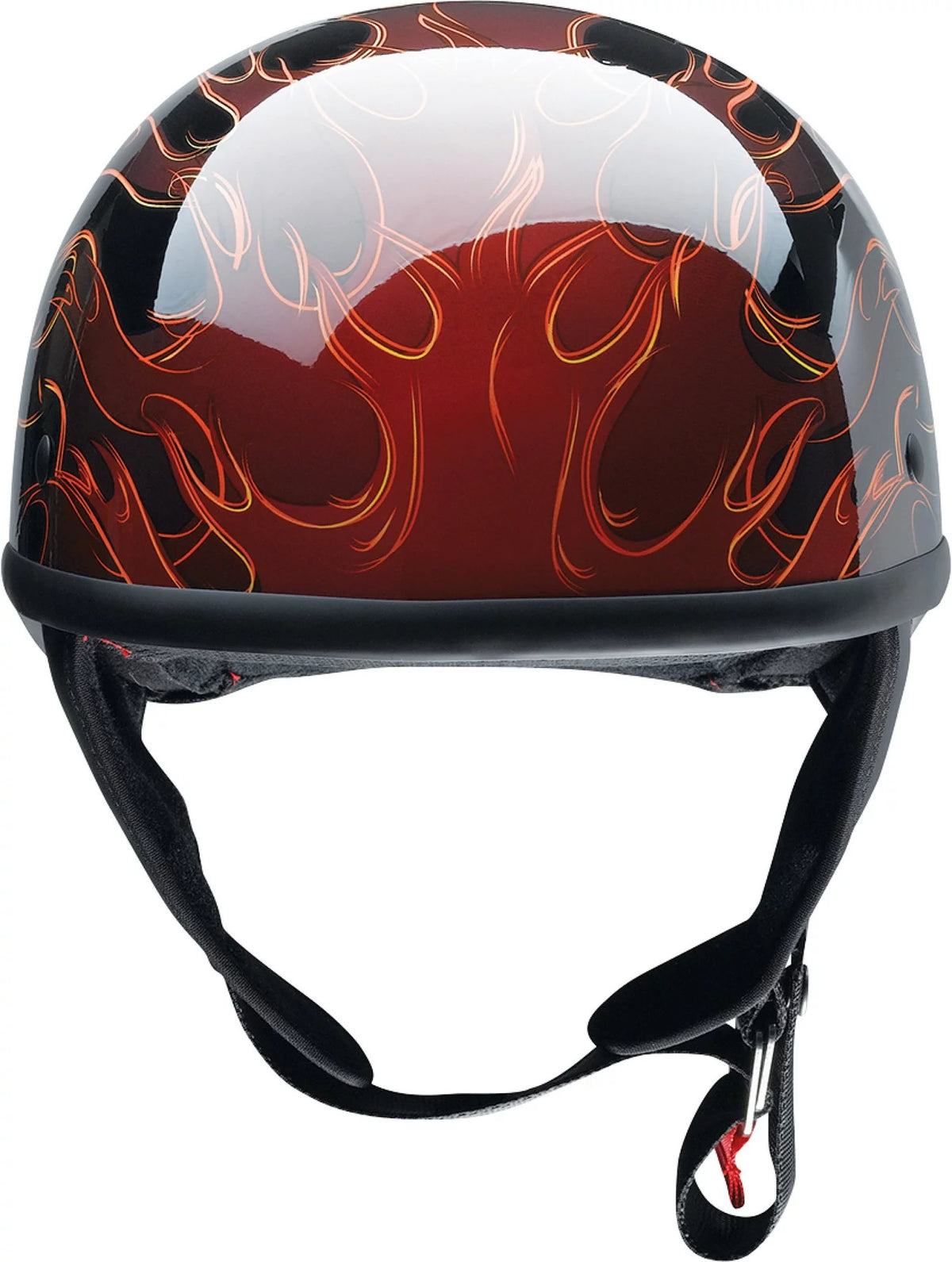 Red XXL Motorcycle Half Helmet B698085