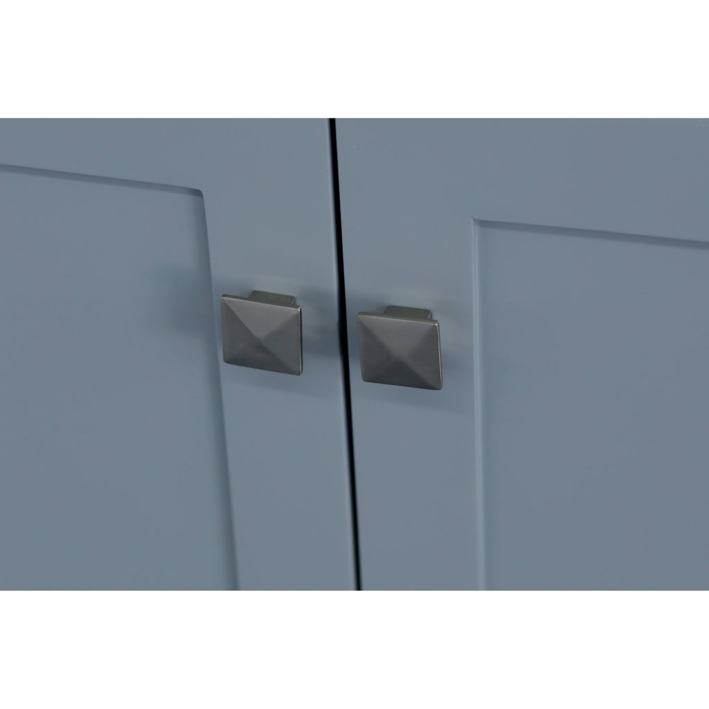Gray Wood Vanity Cabinet Only V294
