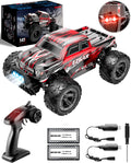 RC Cars 1:14 Scale Remote Control Car, 4WD Top Speed 25 Km/h Electric Toy Off Road RC Car Truck Crawler with Two Rechargeable Batteries F43500