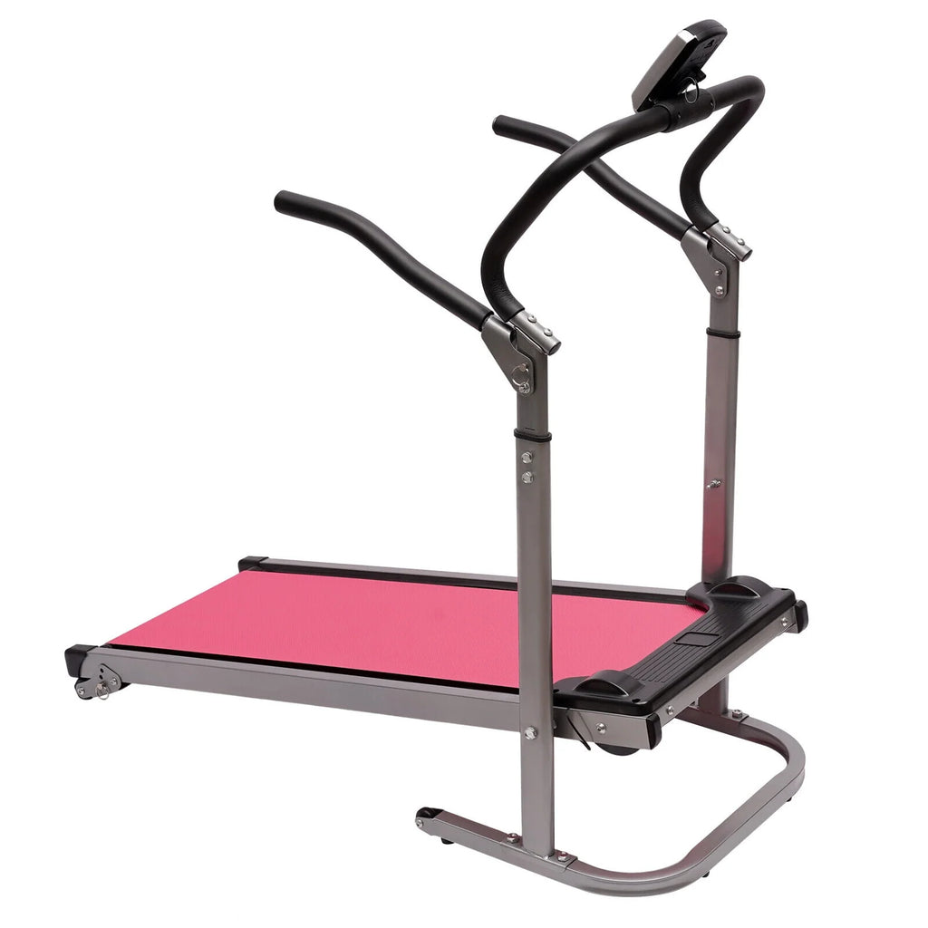 Folding Treadmill with LED Monitor N396490