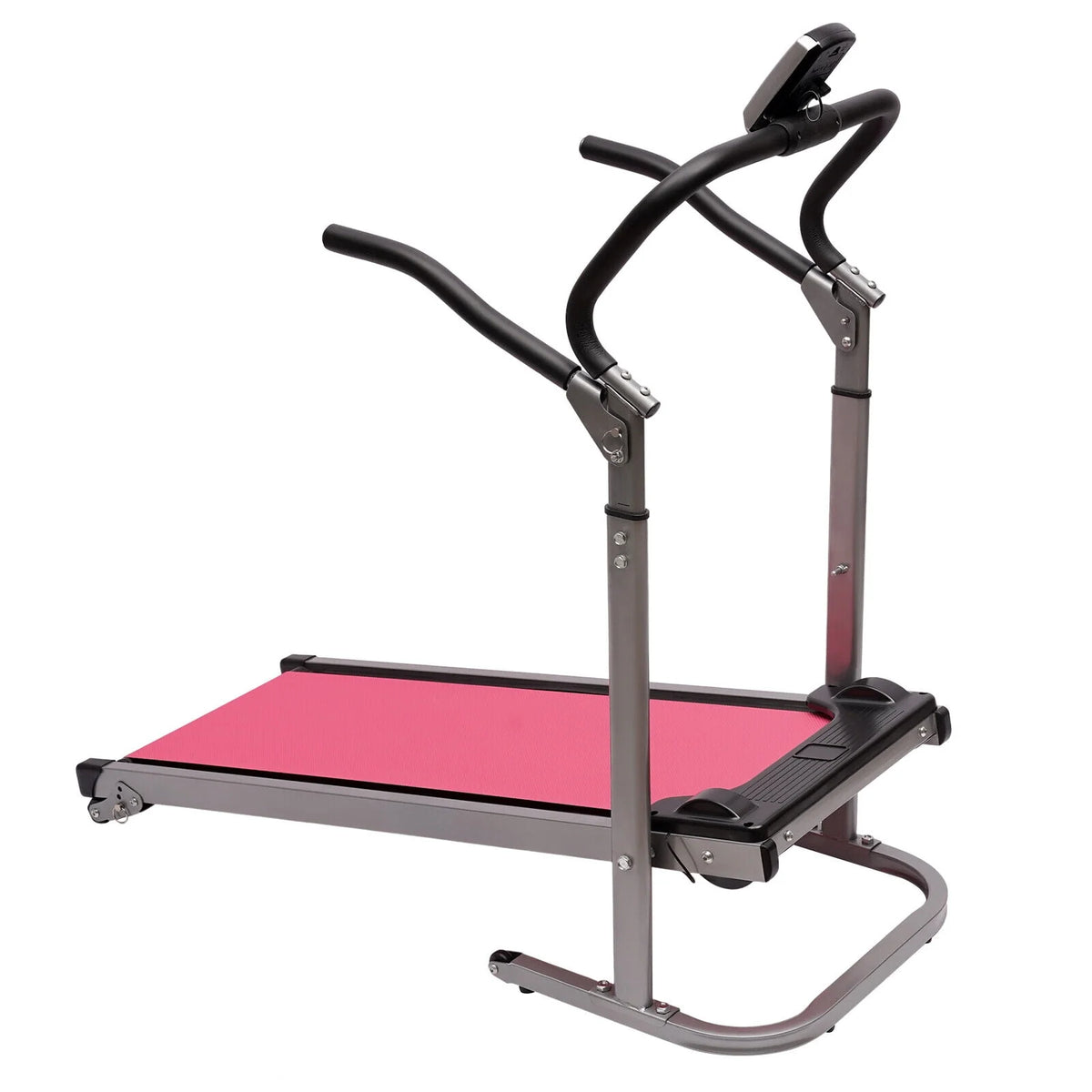 Folding Treadmill with LED Monitor N396490