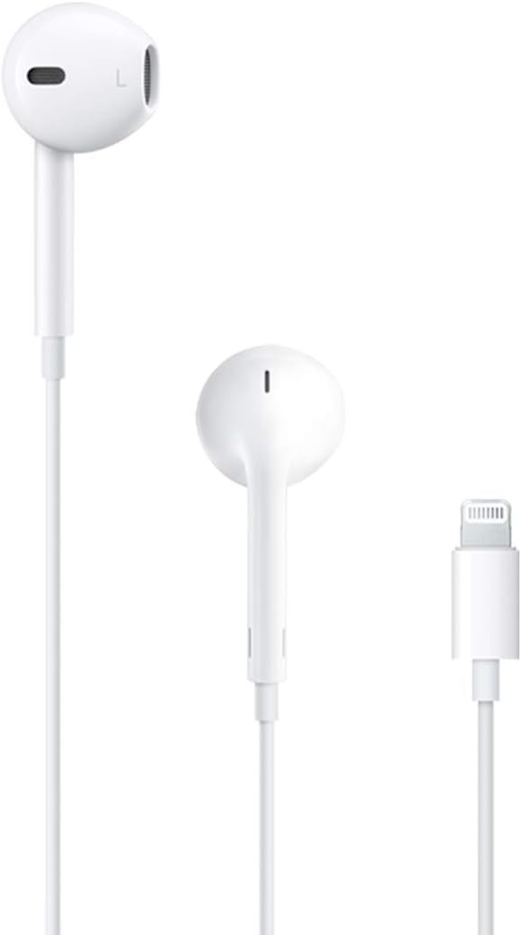 EarPods Headphones with Lightning Connector, Wired Ear Buds with Built-in Remote A6034