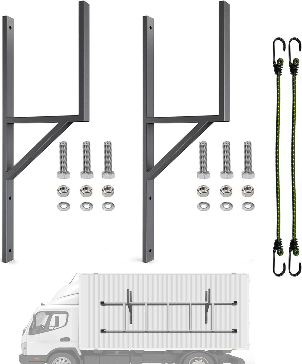 Heavy Duty Side Mount Trailer Ladder Rack J783