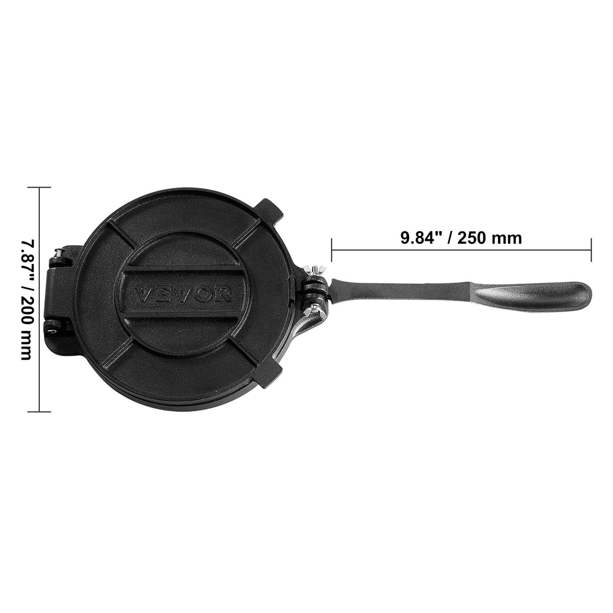 8 Inch Cast Iron Tortilla Press J65158