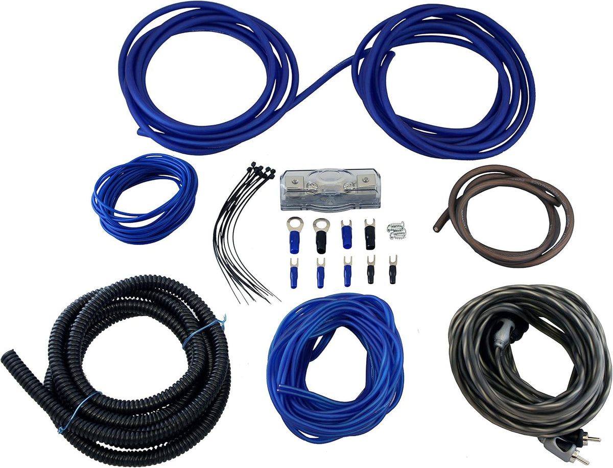 Dual 12 Sub Box & CXA800.1 Car Stereo Bundle V6969