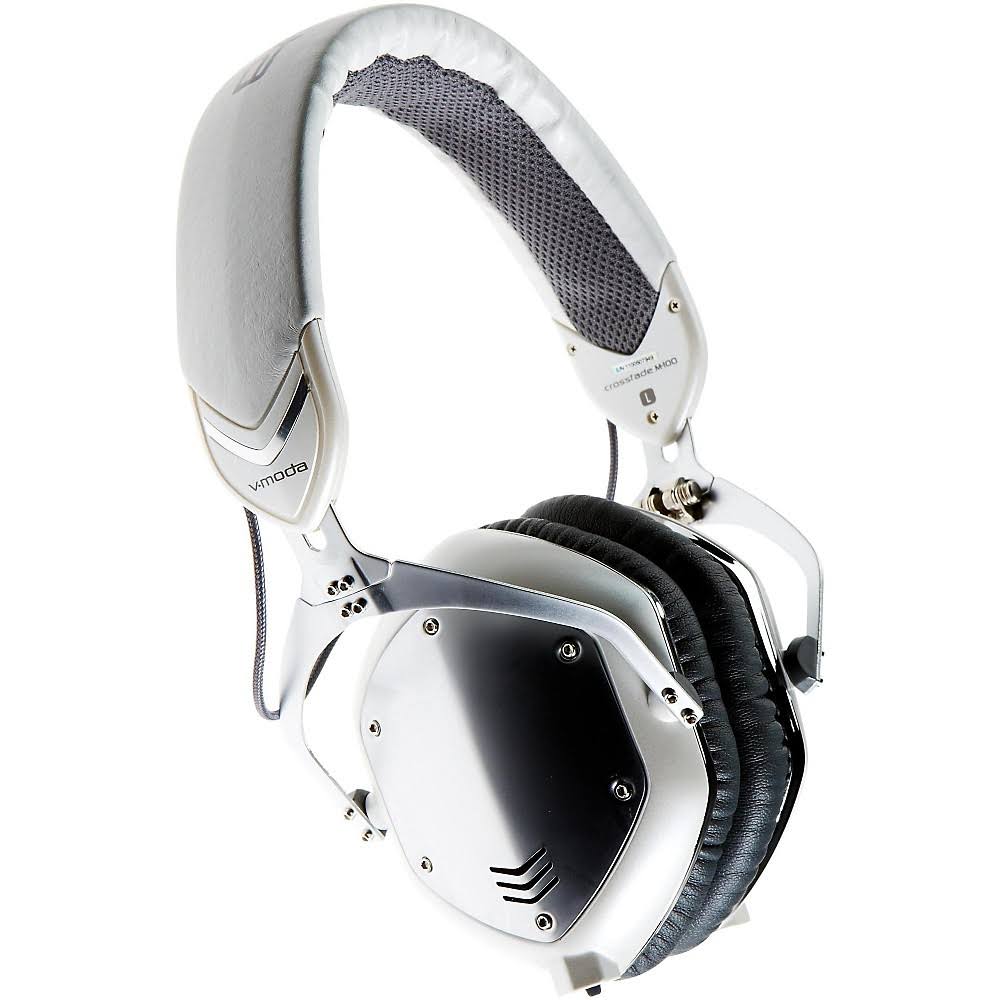 White Silver Over-Ear Headphones M34732
