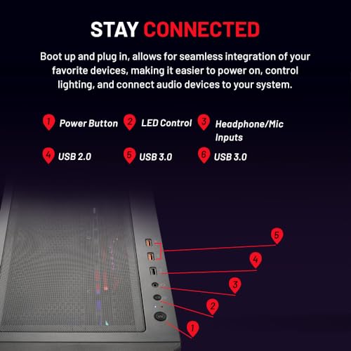 Mini Gaming PC Desktop, Ryzen 7 5700, NVIDIA RTX 4060 8GB, 1TB SSD, 16GB DDR4 RAM 3200, 650W Gold PSU, Win 11 Home Q9086