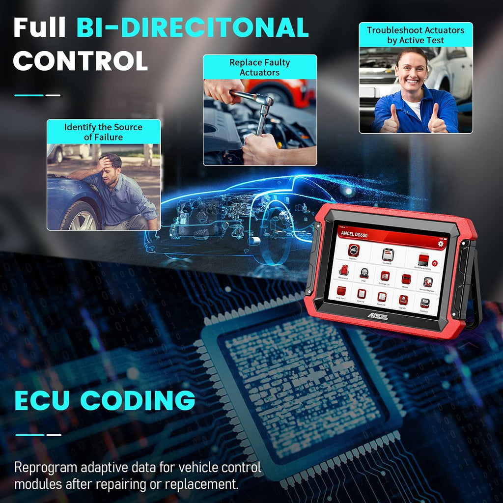 OBD2 Scanner with 34 Reset Functions K47230