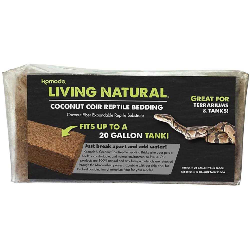 Natural Coconut Coir Reptile Bedding Brick T297