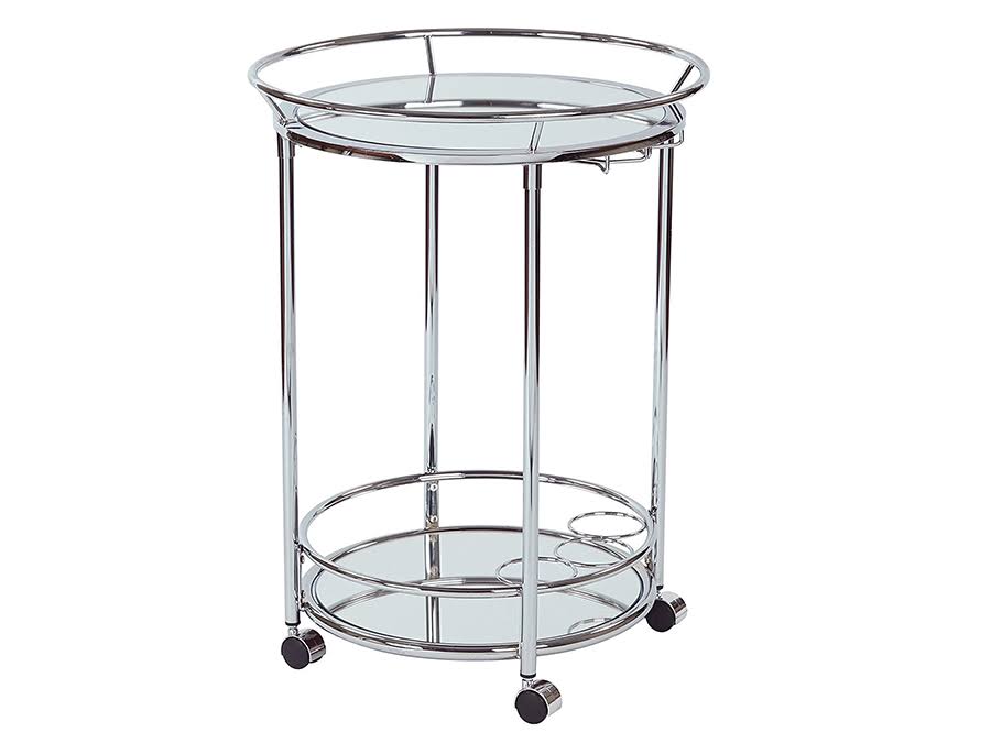 Chrome Serving Cart L7092