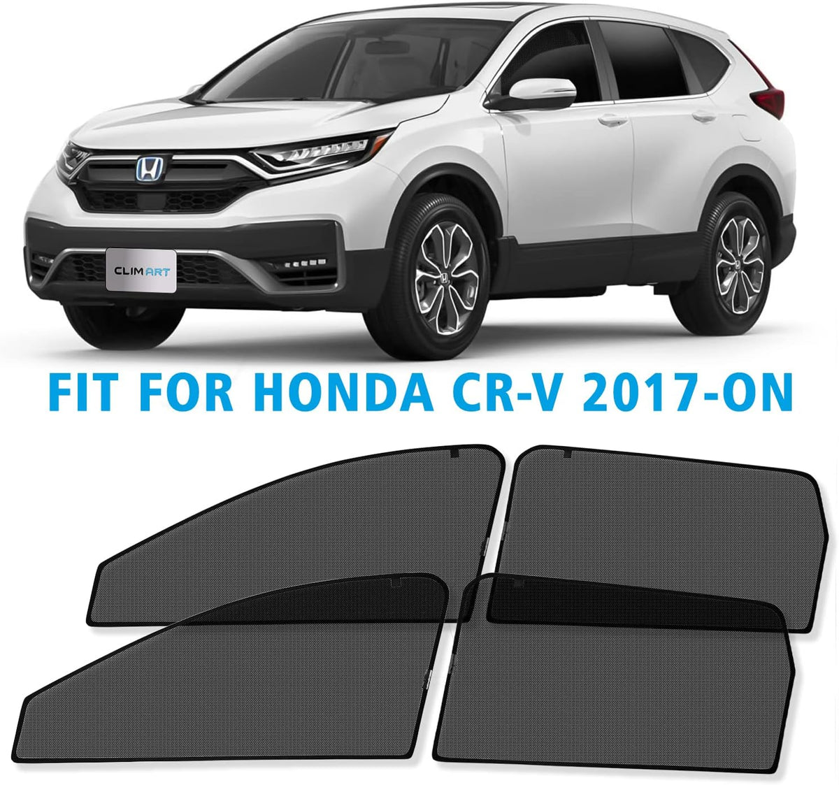 Magnetic Car Window Sunshade 4 Pc. Set G59871