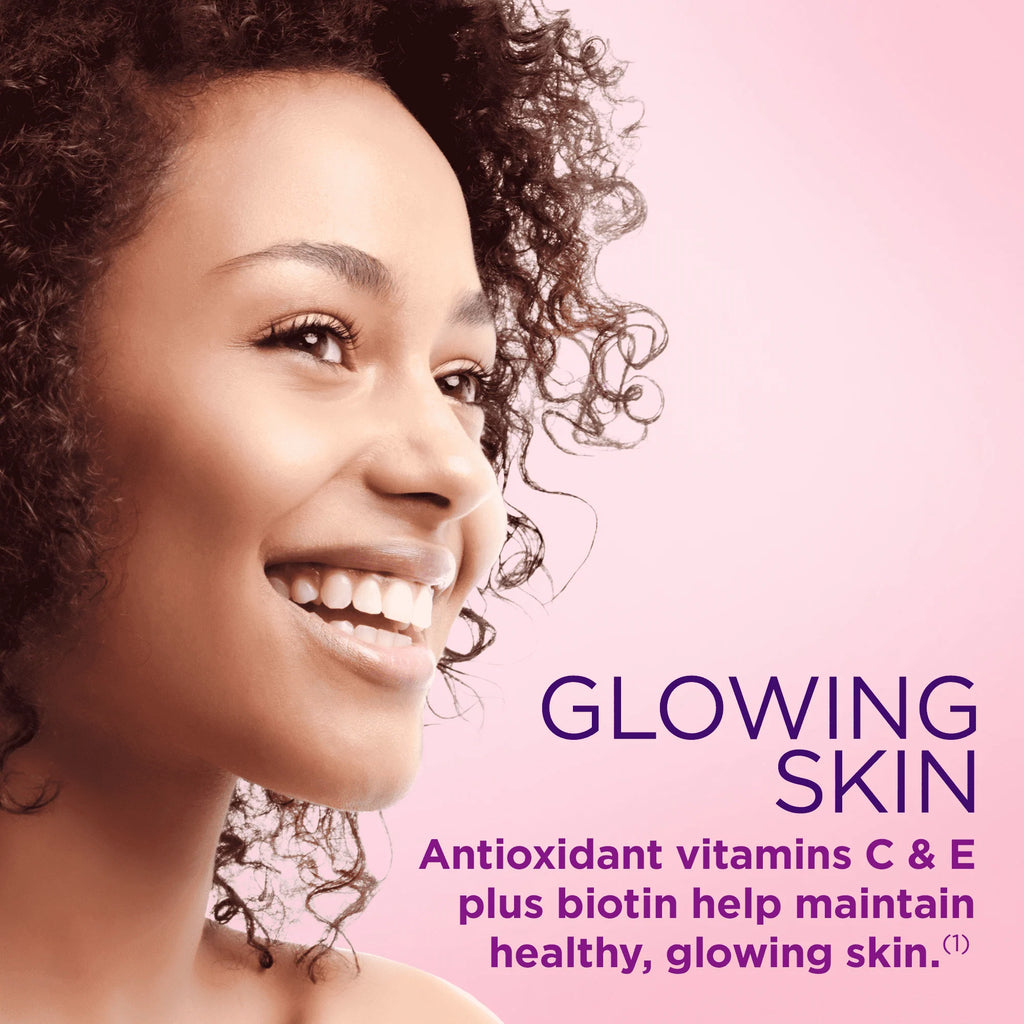Hair, Skin and Nail Biotin & Vitamins A, C, & E Softgels, 150 Count H8043