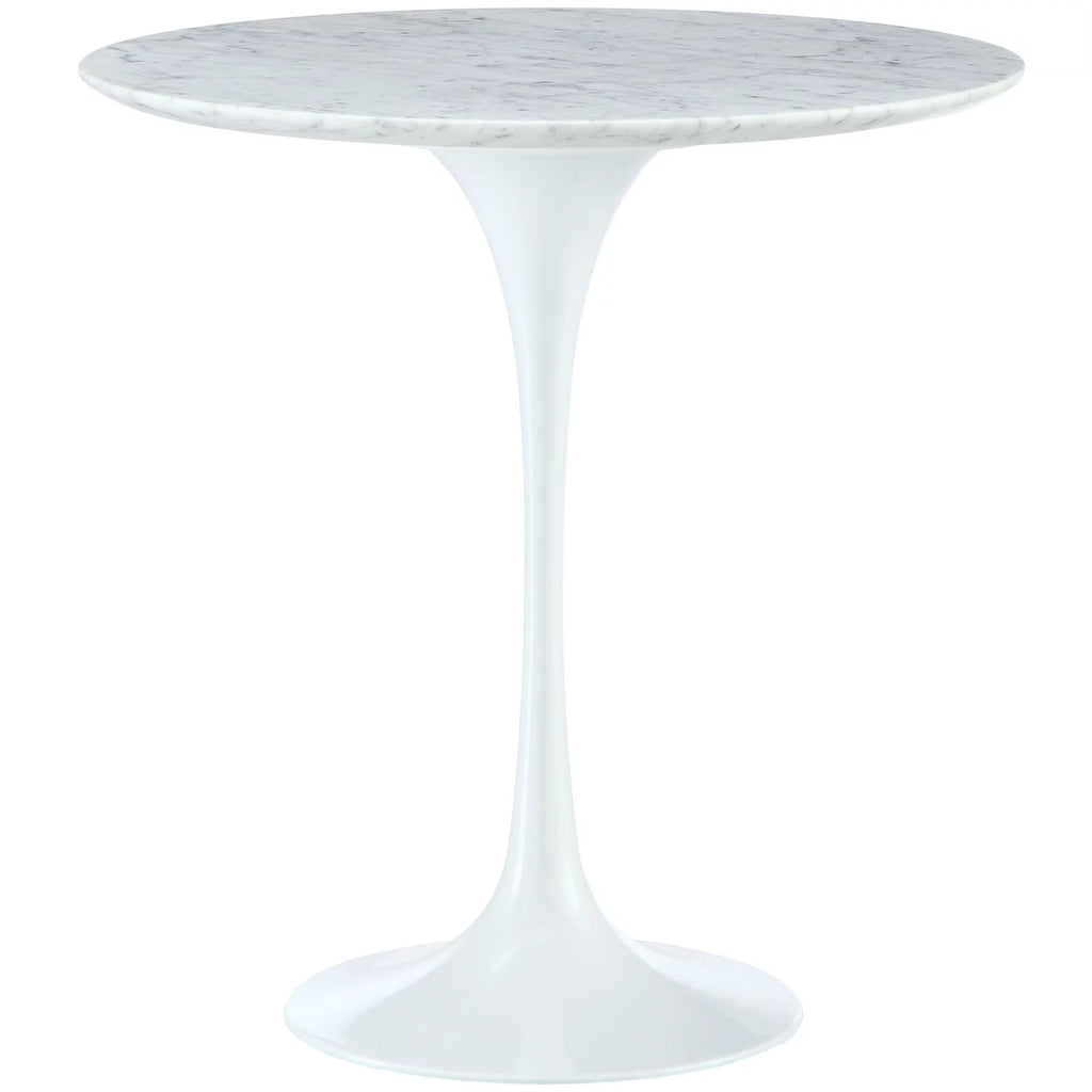 20" Marble Side Table in White Z429484
